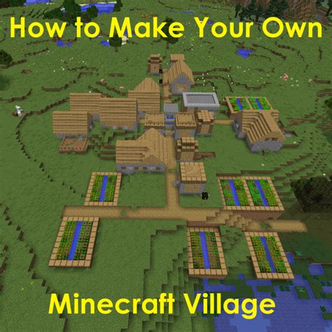 how to make your own village in minecraft|How To Start A Village .